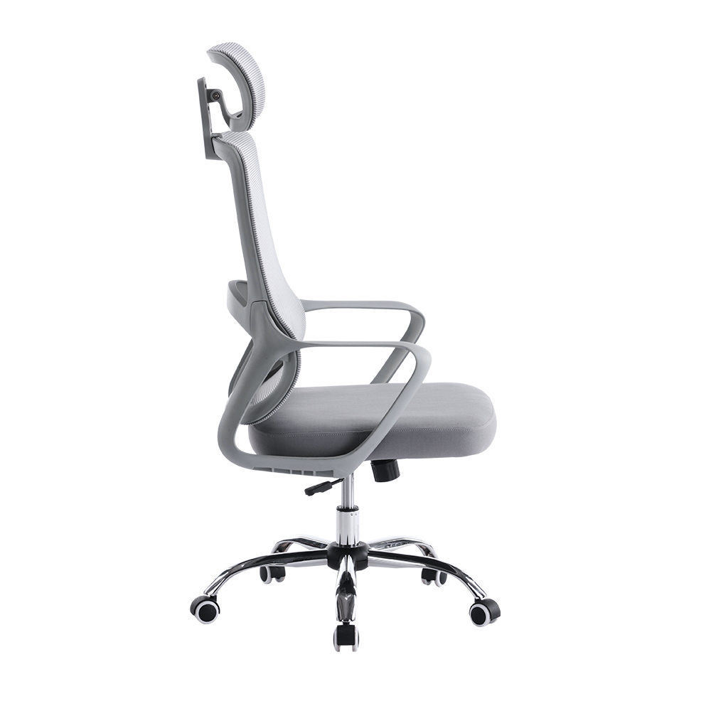 5127 Silla ergonómica, silla de oficina, silla para ordenador, respaldo cómodo para sentarse, silla de malla con elevación para juegos